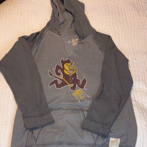Sun Devil Gray Hoodie